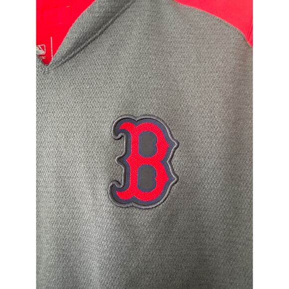 Men's Boston Red Sox Nike Thermal Crew Performance Pullover Sweatshirt Small - Picture 5 of 16